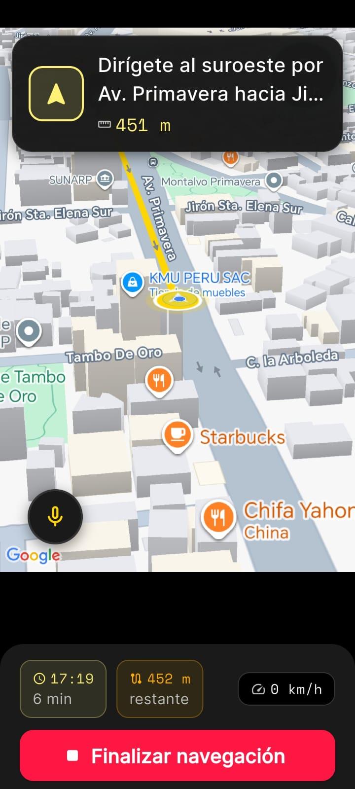 Navega Ya — alerta segura de cruce