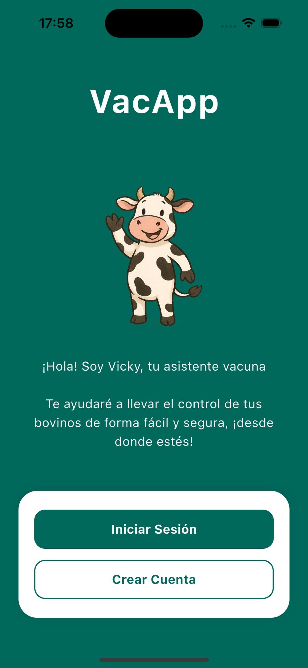 VacApp — acceso a la cuenta